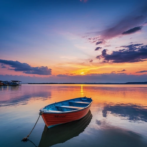 old wooden boat at sunrise,boat landscape,calm waters,boat on sea,calm water,calmness,sailing blue purple,tranquility,wooden boat,tranquillity,fishing boat,rowing boat,small boats on sea,landscape photography,row boat,water boat,rowboat,stillness,rowboats,quietude,Photography,General,Realistic