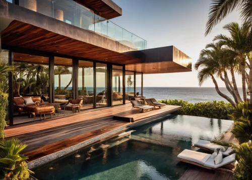oceanfront,beach house,tropical house,beachhouse,luxury property,house by the water,beachfront,luxury home,ocean view,amanresorts,dreamhouse,dunes house,oceanview,pool house,beautiful home,luxury home interior,holiday villa,crib,modern architecture,penthouses,Illustration,Realistic Fantasy,Realistic Fantasy 13