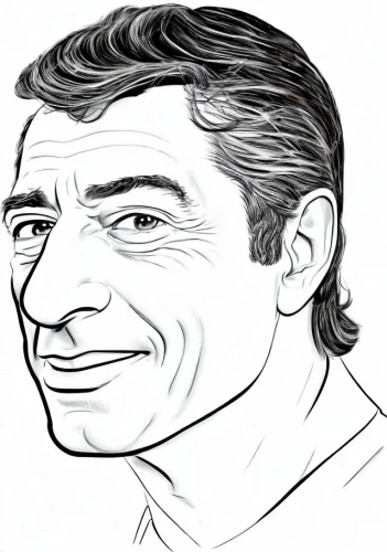 deniro,ayrton senna,bardem,goldratt,tognazzi,feynman,swearengen,dweezil,scharpling,theodorakis,travolta,mifune,brel,rachtman,sarkozy,selleck,caricaturing,benicio,bauza,coreldraw