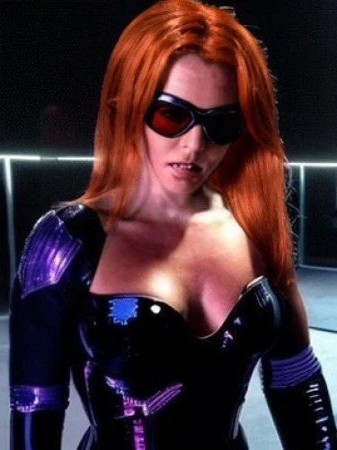 madelyne,bloodrayne,starfire,black widow,wynonna,epica,mesmero,damita,mariah carey,romanoff,rosharon,videophone,batwoman,blackfire,sandahl,firestar,giganta,femme fatale,rodiles,superheroine