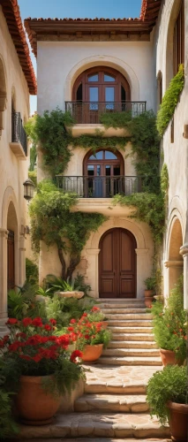 exterior decoration,courtyards,beautiful home,courtyard,breezeway,entryways,entryway,townhome,townhomes,cloistered,houses clipart,luxury home,hacienda,landscaped,traditional house,garden elevation,beautiful buildings,private house,townhouse,the threshold of the house,Art,Artistic Painting,Artistic Painting 05