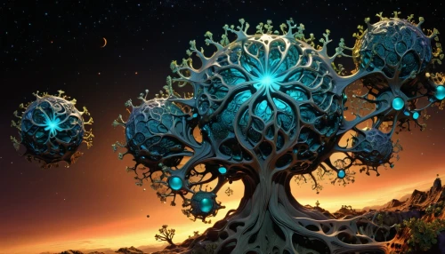 mandelbulb,tree of life,azathoth,dendrimer,fractal environment,fractals art,magic tree,dendrimers,eudendrium,fractal art,celtic tree,colorful tree of life,yggdrasil,flourishing tree,druidic,organica,fractals,quintessons,biospheres,apophysis,Illustration,Realistic Fantasy,Realistic Fantasy 25