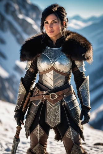 female warrior,dawnstar,helgen,simara,aveline,gwenllian,lonka,dahari,sigrun,mervat,surana,zarina,swordswoman,gudmundsdottir,dujarric,warrior woman,turiel,neverwinter,vaivara,shadrake,Photography,General,Realistic