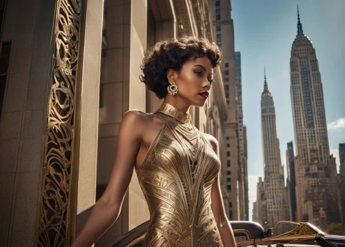 egyptienne,hathor,afrofuturism,pharaonic,tracee,wonder woman city,ancient egyptian girl,art deco woman,gold jewelry,kemet,egyptian,beautiful african american women,gold lacquer,neith,cleopatra,themyscira,sekhmet,athena,amcorp,hippolyta,Photography,Fashion Photography,Fashion Photography 01