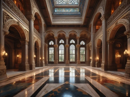 marble palace,iranian architecture,floor fountain,persian architecture,alcazar of seville,hamam,reflecting pool,water palace,amanresorts,hammam,bath room,yazd,theed,riad,emirates palace hotel,ceramic floor tile,kashan,floor tiles,ornate room,bathhouse,Conceptual Art,Oil color,Oil Color 07