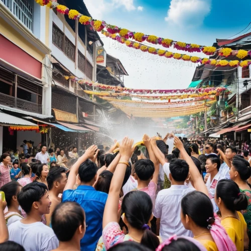 songkran,the festival of colors,barongsai,palyul,kavadi,wesak,village festival,thaipusam,spring festival,vesak,binondo,buddha purnima,shambhala,religious celebration,thongbai,festival place,mooncake festival,nangang,yangshao,sinulog,Photography,General,Realistic