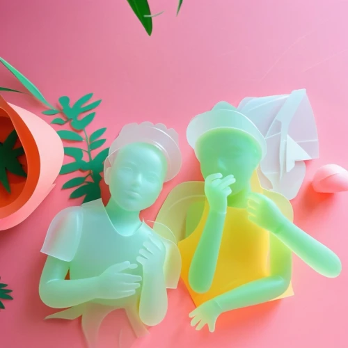 lowpoly,neon ghosts,low poly,neon tea,neon cocktails,3d render,3d figure,plasticine,clay figures,claymation,cinema 4d,colorforms,low poly coffee,neon drinks,marzipan figures,paper art,cutouts,photosynthetic,clay packaging,neon body painting,Unique,Paper Cuts,Paper Cuts 05