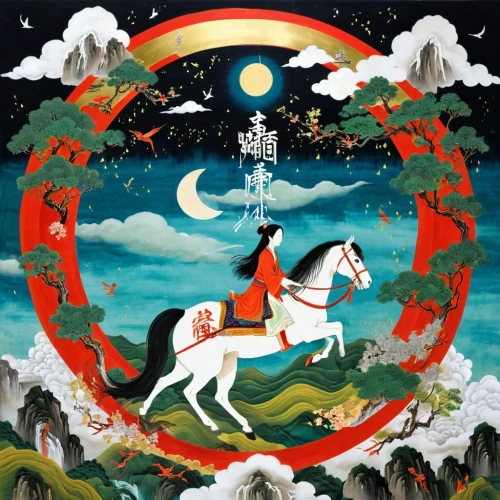 qilin,sanxia,hanxiong,rongfeng,xiaogong,guobao,mudanjiang,hulunbuir,qingyang,inner mongolia,daojin,guangxiang,xiaobin,amaterasu,chengqian,mid-autumn festival,qingxi,khokhloma painting,seimei,yi sun sin,Unique,Paper Cuts,Paper Cuts 06