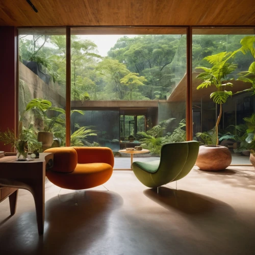 amanresorts,mid century house,mid century modern,sitting room,tropical house,minotti,seidler,living room,anantara,costa rica,neutra,tropical jungle,philodendrons,corten steel,rainforests,neotropical,house plants,tropical forest,exotic plants,neotropics,Photography,General,Cinematic