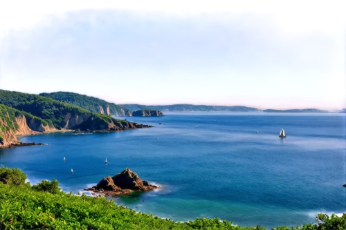 namhae,tongyeong,ulleungdo,chinhae,busan sea,bay of islands,takeshima,yeosu,ponza,zhoushan,chungcheong,cap de formentor,esterel,gaztelugatxe,myeik,shimane peninsula,ionian sea,emerald sea,portbou,guishan,Art,Artistic Painting,Artistic Painting 38