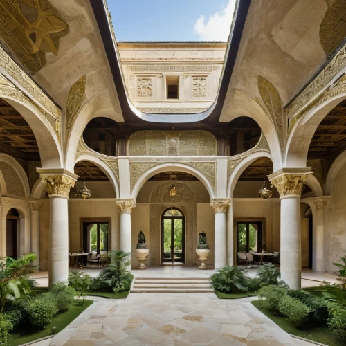 amanresorts,inside courtyard,villa cortine palace,courtyards,courtyard,loggia,cochere,cortile,atriums,orangery,cloister,persian architecture,villa d'este,villa balbiano,marble palace,orangerie,cloistered,fondazione,mansion,colonnades,Photography,General,Natural