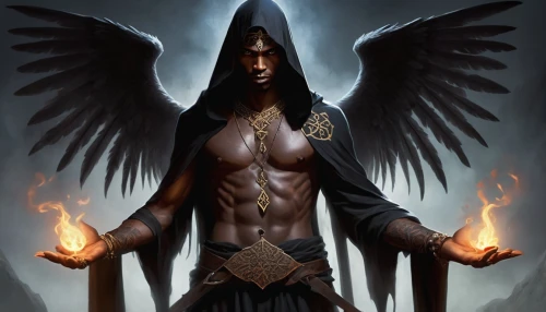 samael,raziel,nephilim,black angel,dark angel,rephaim,seraphim,zadkiel,the archangel,nephthys,uriel,angel of death,azel,goetia,dark elf,archangel,teferi,abraxas,daemon,samuil,Conceptual Art,Fantasy,Fantasy 31