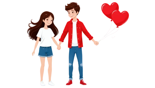 valentine clip art,valentine's day clip art,valentines day background,red balloons,valentine balloons,valentine background,red string,red balloon,two people,heart clipart,ldr,heart background,on a red background,derivable,dnp,boy and girl,heart balloons,3d rendered,two hearts,love in air,Unique,Design,Sticker
