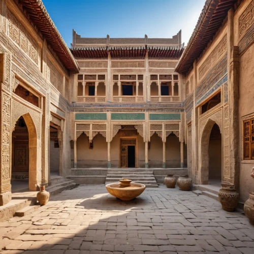 quasr al-kharana,inside courtyard,qasr al kharrana,shekhawati,courtyard,khaneh,kanawa,persian architecture,qasr al watan,ibn tulun,kashan,qasr,rajmahal,amanresorts,nawalgarh,ghaznavi,zurkhaneh,caravanserai,deruta,qasr amra