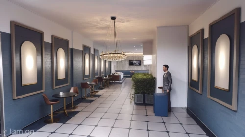 hallway space,hallway,oddfellows,servery,hospitalier,corridors,3d rendering,foyer,anteroom,renderings,banquette,corridor,barrooms,entryways,chefs kitchen,guardroom,dining room,tile kitchen,enfilade,wallcoverings,Photography,General,Realistic