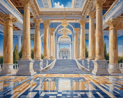 marble palace,vittoriano,zappeion,caesars palace,palladianism,neoclassical,europe palace,neoclassicism,caesar's palace,caesar palace,greek temple,palaces,palatial,venetian hotel,palladian,colonnades,hall of nations,water palace,venetian,palace,Conceptual Art,Daily,Daily 31