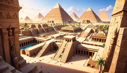 ancient city,ancient egypt,pyramids,ziggurats,scythopolis,kemet,ancient civilization,mastabas,egyptienne,giza,pharaonic,ancient egyptian,pharaohs,eastern pyramid,karnak,mastaba,theed,egyptian temple,luxor,ziggurat