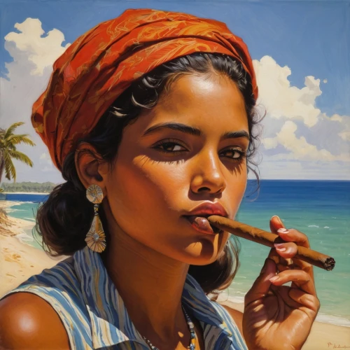 hispaniolan,cuban cigar,smoking girl,cubana,polynesian girl,indian woman,cuban,havana,peruvian women,indische,habanos,chicana,mauritians,cigar,cubanacan,vietnamese woman,nicaraguans,cheroot,panamanian,chicanas,Conceptual Art,Fantasy,Fantasy 04