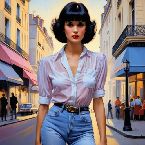 retro woman,retro girl,50's style,retro women,vettriano,parisienne,retro pin up girl,struzan,bettie,hildebrandt,fifties,cigarette girl,ann margarett-hollywood,whitmore,monroe,vintage girl,jasinski,photorealist,rockabilly style,pin-up girl,Conceptual Art,Fantasy,Fantasy 07