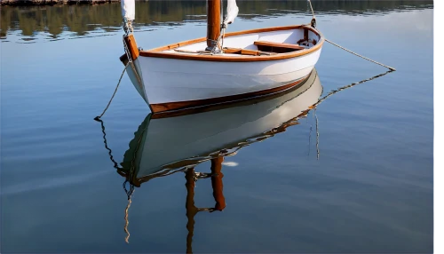 wooden boat,bowsprit,sailing boat,dinghy,old boat,boat landscape,old wooden boat at sunrise,wooden boats,seaworthy,sailboat,sail boat,rowing boat,whaleboat,rowboat,becalmed,moored,bareboat,row boat,mooring,moorings,Conceptual Art,Oil color,Oil Color 12