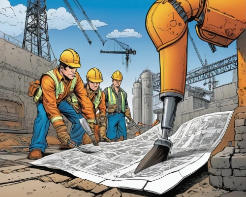 construction industry,construction workers,constructionists,constructors,contractors,subcontractors,constructorul,construction company,construction worker,construction equipment,geotechnical,excavators,workingmen,construction machine,hardhats,contractor,subcontractor,tradespeople,constructor,construction site,Illustration,American Style,American Style 13