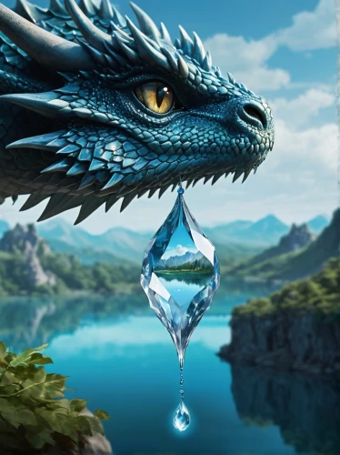 brisingr,lorian,saphira,dragonair,wyvern,dragones,dragao,darragon,drache,eragon,dragonheart,dragonja,painted dragon,dragon of earth,dragon,waterdrop,a drop of water,water drop,azor,midir,Conceptual Art,Fantasy,Fantasy 02