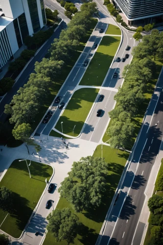 tilt shift,paved square,intersection,highway roundabout,roundabout,capitol square,city highway,asphalt road,urban park,pedestrianized,crosswalks,city blocks,crosswalk,3d rendering,bicycle lane,paved,bus lane,urban design,bicycle path,photogrammetric,Photography,Documentary Photography,Documentary Photography 33