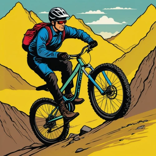 mountainbike,mountain bike,singletrack,mountain biking,mtb,leogang,solotrek,descenders,enduro,stelvio yoke,macaskill,cross country cycling,freeride,aftenblad,adventure sports,downhill,bmx,lapierre,mtbs,vtt,Illustration,American Style,American Style 14