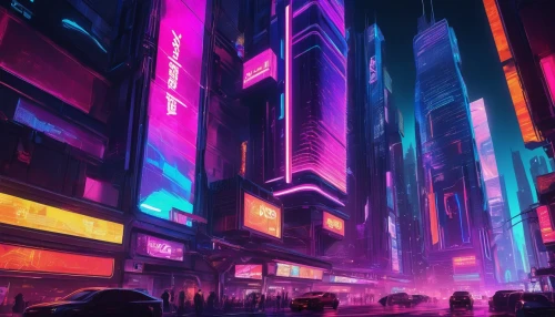 colorful city,cybercity,cyberpunk,cityscape,cybertown,metropolis,fantasy city,neon arrows,futuristic landscape,bladerunner,shinjuku,cyberscene,cyberworld,urban,tokyo city,synth,urbanworld,cyberia,dystopian,microdistrict,Conceptual Art,Oil color,Oil Color 21