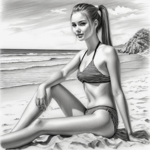 beach background,beachgoer,summer line art,sandys,charcoal pencil,graphite,sand colored,beach scenery,girl on the dune,photo painting,girl drawing,charcoal drawing,beach chair,sand rose,the beach pearl,world digital painting,mladenovic,beachwear,on the beach,charcoal,Illustration,Black and White,Black and White 30