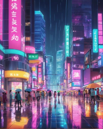 shinjuku,akiba,tokyo city,colorful city,cybercity,akihabara,tokyo,kabukiman,shibuya,osaka,ikebukuro,kabukicho,cyberpunk,kamurocho,cityscape,shanghai,susukino,fantasy city,guangzhou,tokyo ¡¡,Illustration,Japanese style,Japanese Style 02