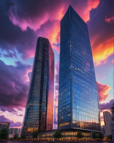 vdara,citicorp,costanera center,escala,capitaland,calpers,rotana,tysons,pc tower,cira,azrieli,highmark,skyscapers,international towers,westin,potawatomi,renaissance tower,skyscraping,cotai,towergroup,Art,Classical Oil Painting,Classical Oil Painting 26