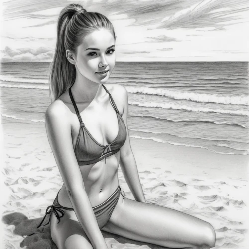 beach background,beachgoer,summer line art,beach scenery,pin-up girl,on the beach,girl drawing,girl on the dune,sandys,beachcomber,sandy,sand colored,pin up girl,sand rose,beachwear,pin-up model,beach shell,the beach pearl,the beach fixing,beach toy,Illustration,Black and White,Black and White 30