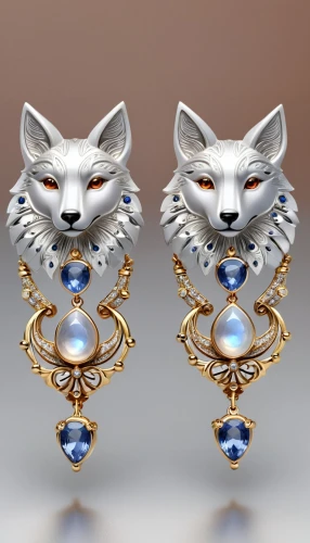 derivable,moonstones,foxes,jewelries,silversmiths,earrings,sapphires,jeweller,foxtrax,jewelery,princess' earring,maimings,silverwork,jewels,earings,kitsune,jewelers,chaumet,gift of jewelry,jewellery,Unique,3D,3D Character