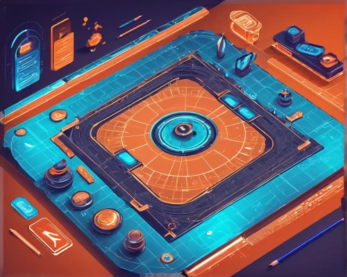 cinema 4d,retro turntable,turntable,swim ring,gnome and roulette table,playfield,abstract retro,pinball,garrison,game illustration,poolroom,synth,pools,board game,aquarium,3d mockup,turntables,spaceship interior,gyroscope,dug-out pool,Conceptual Art,Fantasy,Fantasy 26