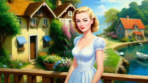 landlady,housemaid,girl in the garden,maureen o'hara - female,anastasiadis,ninfa,springtime background,gwtw,sims,landscape background,sylvania,dorthy,milkmaid,amalthea,world digital painting,avonlea,celtic queen,jessamine,fairy tale character,anastasie