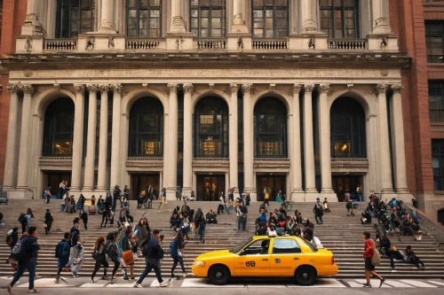 nypl,yellow taxi,gct,nyu,nyse,new york taxi,amnh,marble collegiate,taxi cab,nyclu,taxicabs,grand central terminal,wall street,cabs,taxis,yellow jeep,yellow car,taxicab,stock exchange,cabbies,Illustration,Realistic Fantasy,Realistic Fantasy 28