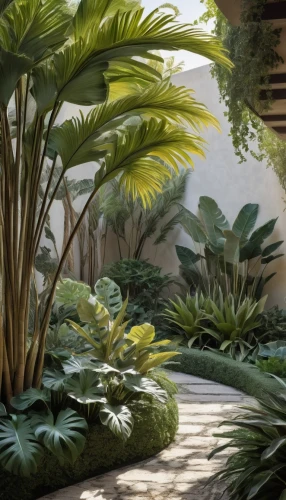 palm garden,plants,biopiracy,philodendrons,green plants,neotropical,tropical greens,palms,digital painting,oasis,garden of plants,potted palm,house plants,garden plants,houseplants,tropical forest,palm branches,tropical bloom,palm leaves,tropical jungle,Illustration,Realistic Fantasy,Realistic Fantasy 42