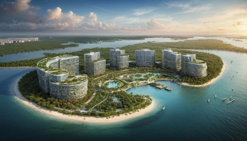 seasteading,artificial islands,fisher island,flying island,floating islands,hainan,sentosa,bjarke,diamond lagoon,nakheel,pulau,maldives mvr,sandpiper bay,baladiyat,floating island,punggol,hkmiami,sobe,mactan,lavezzi isles