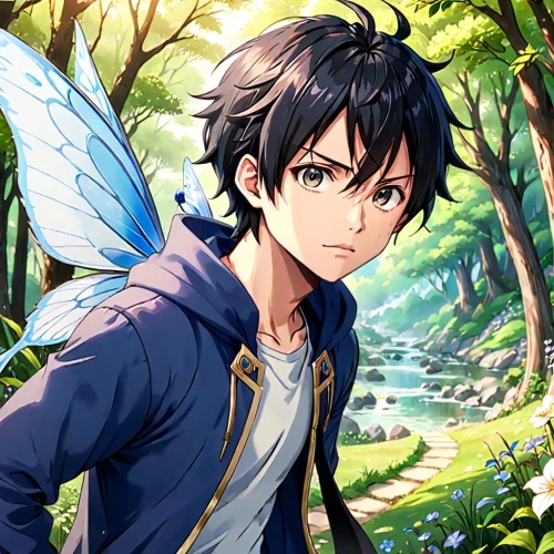 butterfly background,sosuke,yuzuru,katsuyuki,sousuke,eguren,touma,kazuto,hachiman,shintaro,seto,kazunari,inotera,junpei,ryunosuke,hokuto,machias,shiron,tamaki,sky butterfly,Anime,Anime,Traditional