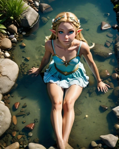 the blonde in the river,water nymph,naiad,eilonwy,ophelia,girl on the river,kupala,3d render,zelda,margaery,naiads,janna,3d rendered,amphitrite,margairaz,submerged,derivable,mermin,underwater background,nereid,Photography,Documentary Photography,Documentary Photography 31