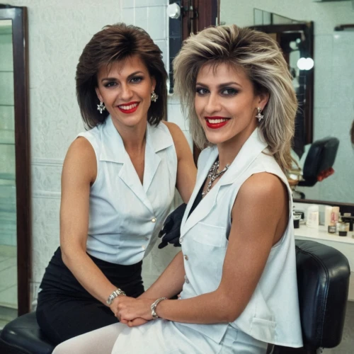 boufflers,gennifer,the style of the 80-ies,eighties,stylists,retro eighties,hairstylists,cosmetologists,nicodemou,beauticians,beauty icons,haircutters,silkwood,albanians,hairdressing salon,airbrushed,judds,hairstylist,fiorucci,eleniak,Photography,General,Realistic