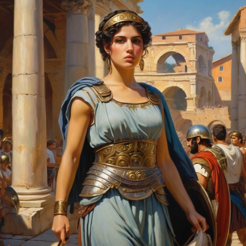 kassandra,zenobia,hippolyta,artemisia,medea,degania,athena,messalina,clytemnestra,pyrrho,romeida,cleopatra,andromache,hypatia,melpomene,antiope,apollonia,scythia,caesarion,artena,Art,Classical Oil Painting,Classical Oil Painting 20