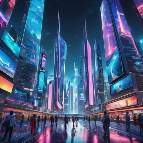 cybercity,futuristic landscape,cybertown,coruscant,fantasy city,futuristic,futuristic architecture,cyberworld,metropolis,cyberport,cyberpunk,guangzhou,cityzen,arcology,colorful city,urbanworld,shanghai,cyberia,futurist,microdistrict,Conceptual Art,Sci-Fi,Sci-Fi 06