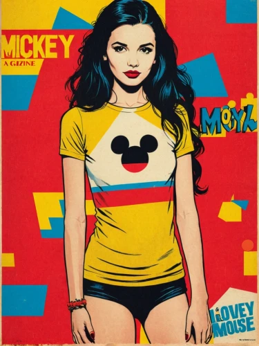 mickey mause,mckelvie,mickey,micky mouse,micky,nielly,pop art style,mickey mouse,cool pop art,minsky,mickeys,modern pop art,pop art girl,mckey,mozley,pop art,mckone,mocky,morely,pop art woman,Illustration,American Style,American Style 10