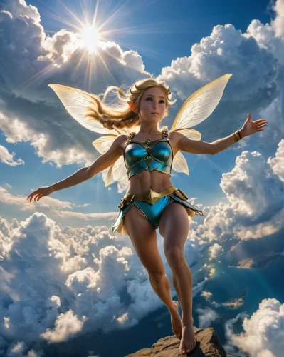 fairies aloft,flying girl,hawkgirl,skyclad,divine healing energy,angel wing,image manipulation,photoshop manipulation,photo manipulation,angel wings,fantasy woman,angelology,gracefulness,angel girl,icarus,mythologically,soaring,angelman,leap for joy,vintage angel,Photography,Documentary Photography,Documentary Photography 31