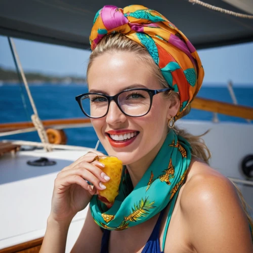 yachtswoman,girl on the boat,on a yacht,bandana,azzurra,bandannas,capri,sarikaya,stefania,foulard,gitana,kanaeva,headscarves,headscarf,nautical colors,pineapple boat,marzia,nautical star,silja,patrizia,Conceptual Art,Fantasy,Fantasy 04