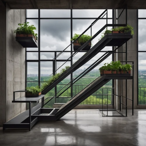 balcony garden,block balcony,observation deck,the observation deck,steel stairs,outside staircase,sky ladder plant,staircases,balcony,stairwells,skywalks,stairwell,balconies,balustrades,balconied,stairs,escaleras,stairs to heaven,skybridge,stairway,Art,Artistic Painting,Artistic Painting 06
