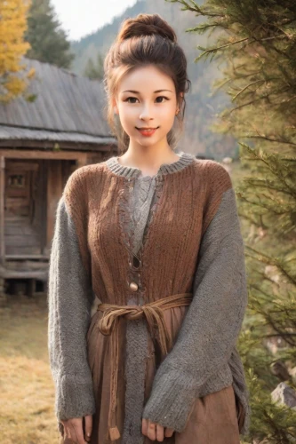 korean folk village,sungkyunkwan,mongolian girl,inner mongolian beauty,sukjong,folk costume,joseon,korean village snow,gojoseon,goryeo,dongbuyeo,hanseong,arang,hanbok,chuseok,dongyi,hanok,skorean,heungseon,gungnyeo,Photography,Realistic
