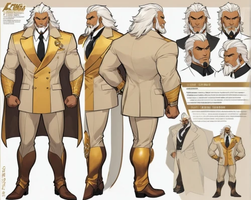 solidus,gyrich,male character,tailcoats,tailcoat,heihachi,diaconis,constantine,suit of spades,goldenrod,rayleigh,carstairs,clavis,twelve apostle,comic character,beyonder,genrich,nobleman,goldenfleece,greatcoat,Unique,Design,Character Design